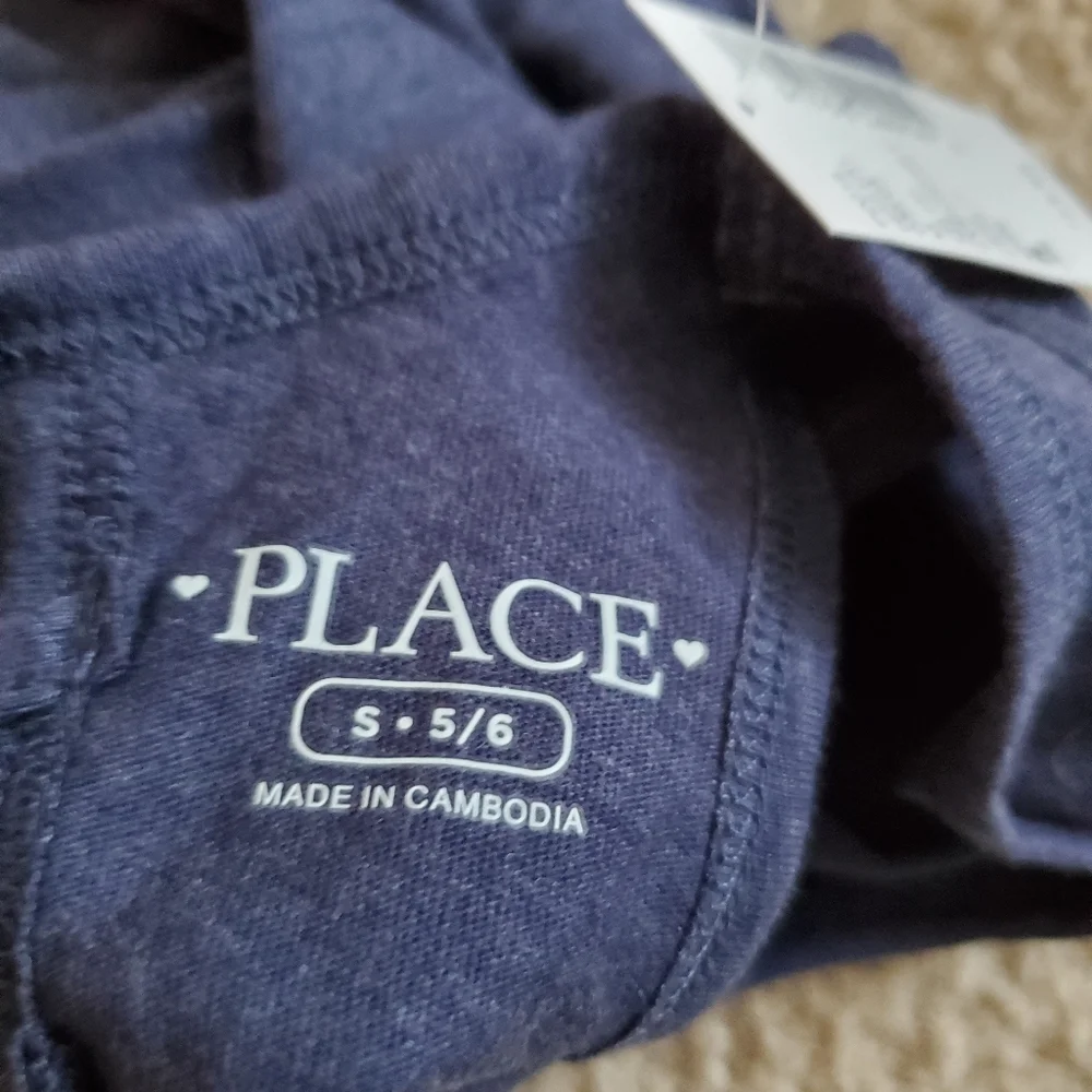 The Children's Place Navy and Gold Tank Top - Future Belongs to Girls